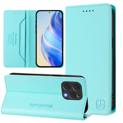 RC01 Dual-Folded Magnetic Suction RFID Leather Phone Case, For Doogee Note 56 / Note 56 Pro, For Doogee N60 Pro, For Doogee Note 59 / Note 59 Pro, For Doofee N55 Plus