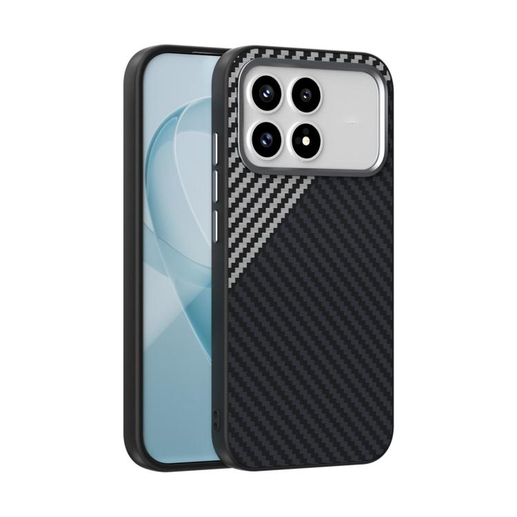 ABEEL C Carbon Fiber Series 6D Micro Relief MagSafe Phone Case, For Redmi K100 Pro Max 5G, For Redmi K100 Pro 5G, For Redmi K90 Pro Max/Poco F8 Ultra, For Redmi K90/Poco F8 Pro, For Redmi K90 Pro Max Champion Edition, For Redmi K80 Pro, For Redmi K80  ...