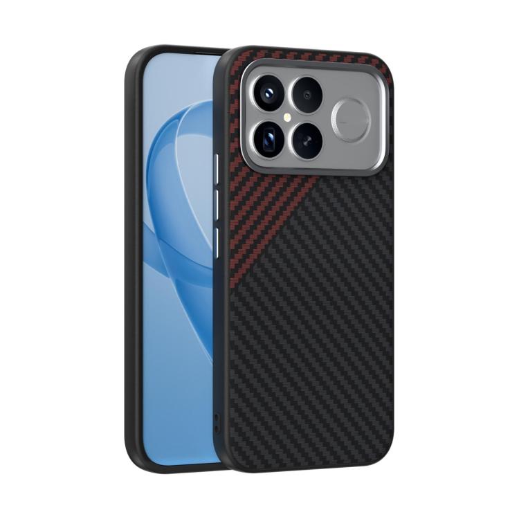 ABEEL C Carbon Fiber Series 6D Micro Relief MagSafe Phone Case, For Redmi K100 Pro Max 5G, For Redmi K100 Pro 5G, For Redmi K90 Pro Max/Poco F8 Ultra, For Redmi K90/Poco F8 Pro, For Redmi K90 Pro Max Champion Edition, For Redmi K80 Pro, For Redmi K80  ...