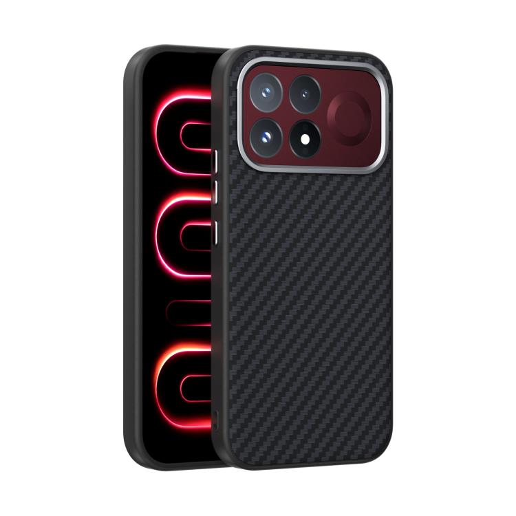 ABEEL C Carbon Fiber Series 6D Micro Relief MagSafe Phone Case, For Redmi K100 Pro Max 5G, For Redmi K100 Pro 5G, For Redmi K90 Pro Max/Poco F8 Ultra, For Redmi K90/Poco F8 Pro, For Redmi K90 Pro Max Champion Edition, For Redmi K80 Pro, For Redmi K80  ...