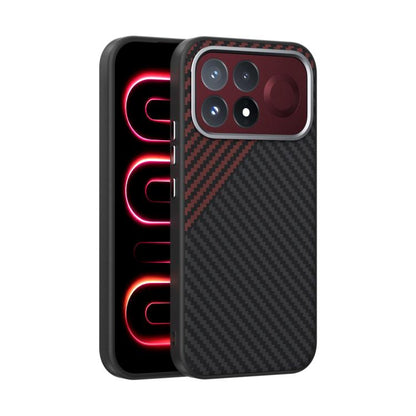 ABEEL C Carbon Fiber Series 6D Micro Relief MagSafe Phone Case, For Redmi K100 Pro Max 5G, For Redmi K100 Pro 5G, For Redmi K90 Pro Max/Poco F8 Ultra, For Redmi K90/Poco F8 Pro, For Redmi K90 Pro Max Champion Edition, For Redmi K80 Pro, For Redmi K80  ...