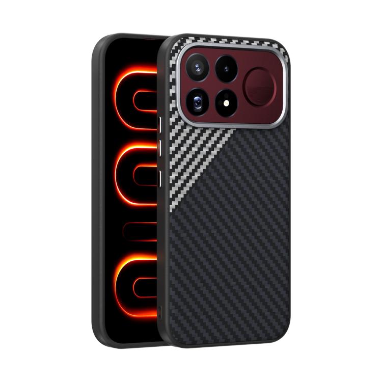 ABEEL C Carbon Fiber Series 6D Micro Relief MagSafe Phone Case, For Redmi K100 Pro Max 5G, For Redmi K100 Pro 5G, For Redmi K90 Pro Max/Poco F8 Ultra, For Redmi K90/Poco F8 Pro, For Redmi K90 Pro Max Champion Edition, For Redmi K80 Pro, For Redmi K80  ...