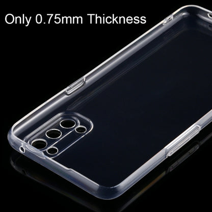 Ultra-thin transparent TPU case with camera opening and thin raised edges