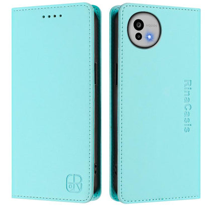 RC01 Dual-Folded Magnetic Suction RFID Leather Phone Case, For Sharp Aquos wish6, For Sharp Aquos R11, For Sharp Aquos Sense10, For Sharp Basio Active3, For Sharp Aquos Sense9 Plus, For Sharp Aquos Sense9, For Sharp Aquos R9 Pro SH-54E                 ...