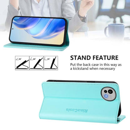 RC01 Dual-Folded Magnetic Suction RFID Leather Phone Case, For Sharp Aquos wish6, For Sharp Aquos R11, For Sharp Aquos Sense10, For Sharp Basio Active3, For Sharp Aquos Sense9 Plus, For Sharp Aquos Sense9, For Sharp Aquos R9 Pro SH-54E                 ...