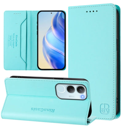 RC01 Dual-Folded Magnetic Suction RFID Leather Phone Case, For vivo S30 Pro mini, For vivo S30, For vivo Y39 5G Global, For vivo V50 Lite 5G, For vivo Y29s 5G / Y04 4G Global, For vivo Y29 4G Global, For vivo V50 5G Global, For vivo S20 5G             ...