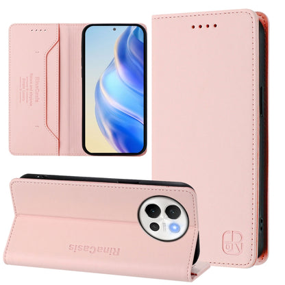 RC01 Dual-Folded Magnetic Suction RFID Leather Phone Case, For vivo X200, For vivo X200 Pro mini, For vivo X200 Pro, For vivo V40 Lite 5G IDN, For vivo V40e 5G India / iQOO Z9s 5G, For vivo V40 5G / V40 Pro 5G Global, For vivo Y300 Pro                 ...