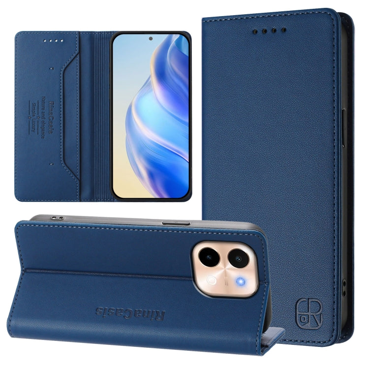 RC01 Dual-Folded Magnetic Suction RFID Leather Phone Case, For vivo X200, For vivo X200 Pro mini, For vivo X200 Pro, For vivo V40 Lite 5G IDN, For vivo V40e 5G India / iQOO Z9s 5G, For vivo V40 5G / V40 Pro 5G Global, For vivo Y300 Pro                 ...