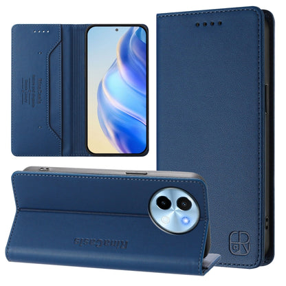 RC01 Dual-Folded Magnetic Suction RFID Leather Phone Case, For vivo X100s 5G, For vivo Y03 4G Global / Y18 4G, For vivo Y38 5G / Y200i / T3x Global, For vivo iQOO Z9x, For vivo iQOO Z9 5G / Z9 Turbo 5G, For vivo Y100 5G IDN / Y200e 5G                  ...