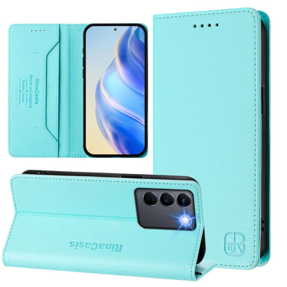 RC01 Dual-Folded Magnetic Suction RFID Leather Phone Case, For vivo Y36 4G / 5G Global, For vivo Y78+ 5G / Y78 5G Global, For vivo Y56 5G / Y16 / Y02s 4G Global, For vivo Y100 5G Global, For vivo V27 5G / V27 Pro Global, For vivo V27e 4G / T2 4G Global...