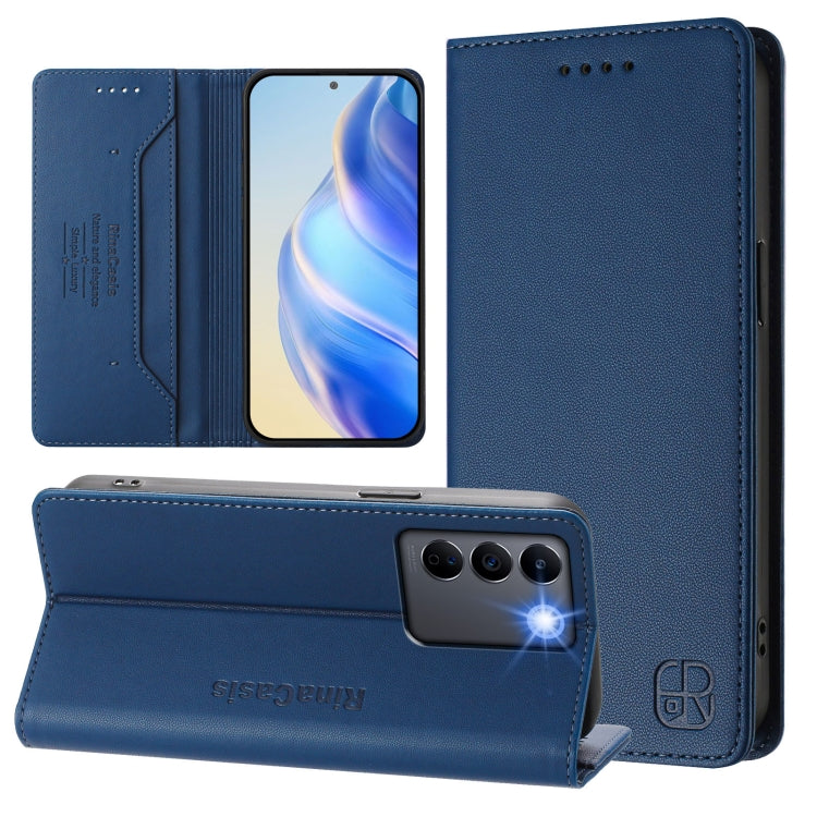 RC01 Dual-Folded Magnetic Suction RFID Leather Phone Case, For vivo Y36 4G / 5G Global, For vivo Y78+ 5G / Y78 5G Global, For vivo Y56 5G / Y16 / Y02s 4G Global, For vivo Y100 5G Global, For vivo V27 5G / V27 Pro Global, For vivo V27e 4G / T2 4G Global...