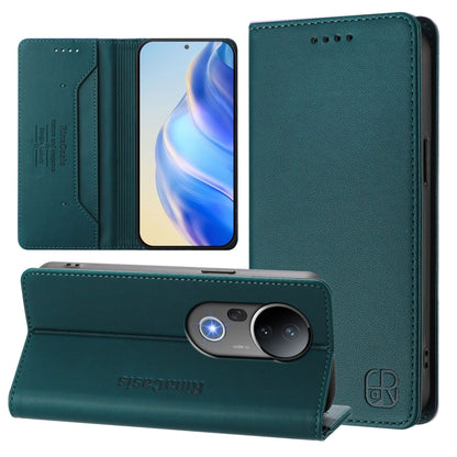 RC01 Dual-Folded Magnetic Suction RFID Leather Phone Case, For vivo S30 Pro mini, For vivo S30, For vivo Y39 5G Global, For vivo V50 Lite 5G, For vivo Y29s 5G / Y04 4G Global, For vivo Y29 4G Global, For vivo V50 5G Global, For vivo S20 5G             ...