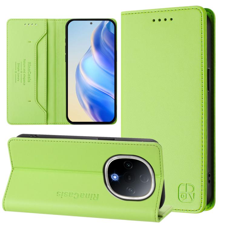 RC01 Dual-Folded Magnetic Suction RFID Leather Phone Case, For vivo S30 Pro mini, For vivo S30, For vivo Y39 5G Global, For vivo V50 Lite 5G, For vivo Y29s 5G / Y04 4G Global, For vivo Y29 4G Global, For vivo V50 5G Global, For vivo S20 5G             ...