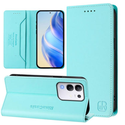RC01 Dual-Folded Magnetic Suction RFID Leather Phone Case, For vivo S30 Pro mini, For vivo S30, For vivo Y39 5G Global, For vivo V50 Lite 5G, For vivo Y29s 5G / Y04 4G Global, For vivo Y29 4G Global, For vivo V50 5G Global, For vivo S20 5G             ...