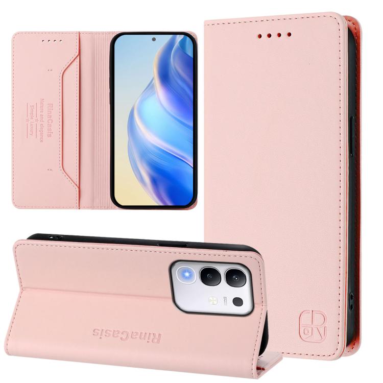 RC01 Dual-Folded Magnetic Suction RFID Leather Phone Case, For vivo S30 Pro mini, For vivo S30, For vivo Y39 5G Global, For vivo V50 Lite 5G, For vivo Y29s 5G / Y04 4G Global, For vivo Y29 4G Global, For vivo V50 5G Global, For vivo S20 5G             ...