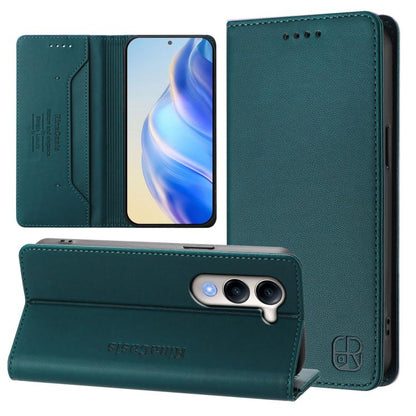 RC01 Dual-Folded Magnetic Suction RFID Leather Phone Case, For vivo S30 Pro mini, For vivo S30, For vivo Y39 5G Global, For vivo V50 Lite 5G, For vivo Y29s 5G / Y04 4G Global, For vivo Y29 4G Global, For vivo V50 5G Global, For vivo S20 5G             ...
