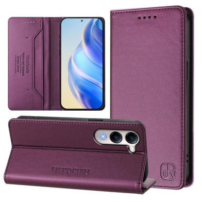 RC01 Dual-Folded Magnetic Suction RFID Leather Phone Case, For vivo S30 Pro mini, For vivo S30, For vivo Y39 5G Global, For vivo V50 Lite 5G, For vivo Y29s 5G / Y04 4G Global, For vivo Y29 4G Global, For vivo V50 5G Global, For vivo S20 5G             ...