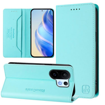 RC01 Dual-Folded Magnetic Suction RFID Leather Phone Case, For vivo S30 Pro mini, For vivo S30, For vivo Y39 5G Global, For vivo V50 Lite 5G, For vivo Y29s 5G / Y04 4G Global, For vivo Y29 4G Global, For vivo V50 5G Global, For vivo S20 5G             ...