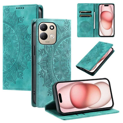 Totem Embossed Magnetic Leather Phone Case, For Redmi Note 17 5G/4G 169.7mm, For Redmi Note 17 Pro+ 5G Global 163.4mm, For Redmi 17 5G/4G Global 170mm, For Redmi Note 14 4G EU 164.84mm, For Redmi Note 14 Pro 4G, For Xiaomi Redmi Note 14 5G