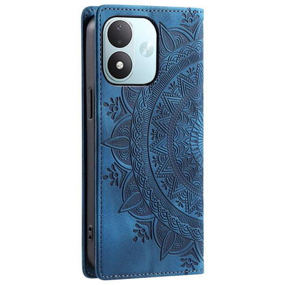 Totem Embossed Magnetic Leather Phone Case, For Redmi Note 17 5G/4G 169.7mm, For Redmi Note 17 Pro+ 5G Global 163.4mm, For Redmi 17 5G/4G Global 170mm, For Redmi Note 14 4G EU 164.84mm, For Redmi Note 14 Pro 4G, For Xiaomi Redmi Note 14 5G