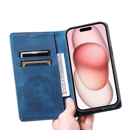 Totem Embossed Magnetic Leather Phone Case, For Redmi Note 17 5G/4G 169.7mm, For Redmi Note 17 Pro+ 5G Global 163.4mm, For Redmi 17 5G/4G Global 170mm, For Redmi Note 14 4G EU 164.84mm, For Redmi Note 14 Pro 4G, For Xiaomi Redmi Note 14 5G