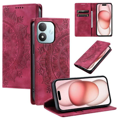 Totem Embossed Magnetic Leather Phone Case, For Redmi Note 17 5G/4G 169.7mm, For Redmi Note 17 Pro+ 5G Global 163.4mm, For Redmi 17 5G/4G Global 170mm, For Redmi Note 14 4G EU 164.84mm, For Redmi Note 14 Pro 4G, For Xiaomi Redmi Note 14 5G