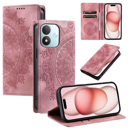 Totem Embossed Magnetic Leather Phone Case, For Redmi Note 17 5G/4G 169.7mm, For Redmi Note 17 Pro+ 5G Global 163.4mm, For Redmi 17 5G/4G Global 170mm, For Redmi Note 14 4G EU 164.84mm, For Redmi Note 14 Pro 4G, For Xiaomi Redmi Note 14 5G