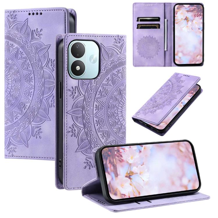 Totem Embossed Magnetic Leather Phone Case, For Redmi Note 17 5G/4G 169.7mm, For Redmi Note 17 Pro+ 5G Global 163.4mm, For Redmi 17 5G/4G Global 170mm, For Redmi Note 14 4G EU 164.84mm, For Redmi Note 14 Pro 4G, For Xiaomi Redmi Note 14 5G