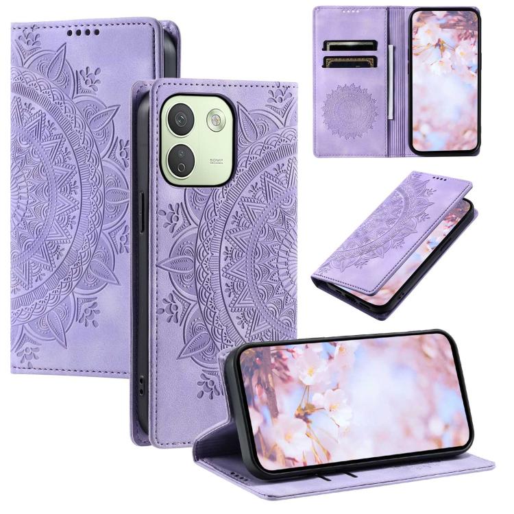 Totem Embossed Magnetic Leather Phone Case, For Redmi Note 17 5G/4G 169.7mm, For Redmi Note 17 Pro+ 5G Global 163.4mm, For Redmi 17 5G/4G Global 170mm, For Redmi Note 14 4G EU 164.84mm, For Redmi Note 14 Pro 4G, For Xiaomi Redmi Note 14 5G