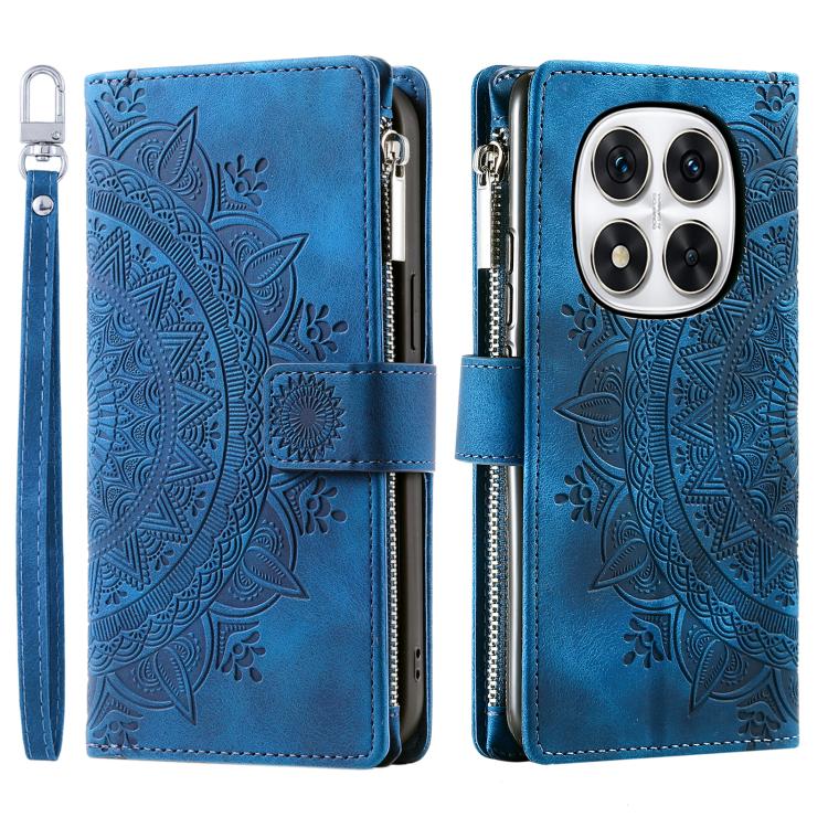 Multi-Card Totem Zipper Leather Phone Case, For Redmi Note 17 5G/4G 169.7mm, For Redmi Note 17 Pro+ 5G Global 163.4, For Redmi 17 5G/4G Global 170mm, For Redmi Note 14 4G EU 164.84mm, For Redmi Note 14 Pro 4G, For Xiaomi Redmi Note 14 5G