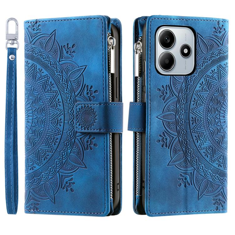 Multi-Card Totem Zipper Leather Phone Case, For Redmi Note 17 5G/4G 169.7mm, For Redmi Note 17 Pro+ 5G Global 163.4, For Redmi 17 5G/4G Global 170mm, For Redmi Note 14 4G EU 164.84mm, For Redmi Note 14 Pro 4G, For Xiaomi Redmi Note 14 5G