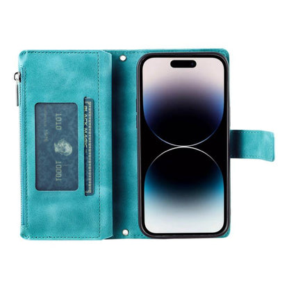 Multi-Card Totem Zipper Leather Phone Case, For Redmi Note 17 5G/4G 169.7mm, For Redmi Note 17 Pro+ 5G Global 163.4, For Redmi 17 5G/4G Global 170mm, For Redmi Note 14 4G EU 164.84mm, For Redmi Note 14 Pro 4G, For Xiaomi Redmi Note 14 5G