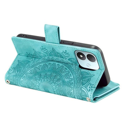 Multi-Card Totem Zipper Leather Phone Case, For Redmi Note 17 5G/4G 169.7mm, For Redmi Note 17 Pro+ 5G Global 163.4, For Redmi 17 5G/4G Global 170mm, For Redmi Note 14 4G EU 164.84mm, For Redmi Note 14 Pro 4G, For Xiaomi Redmi Note 14 5G