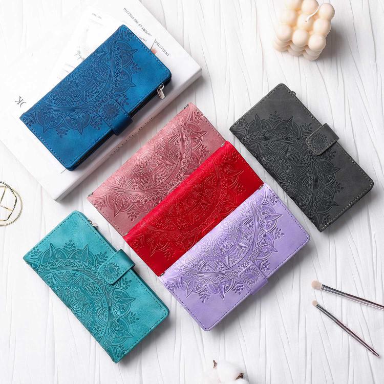 Multi-Card Totem Zipper Leather Phone Case, For Redmi Note 17 5G/4G 169.7mm, For Redmi Note 17 Pro+ 5G Global 163.4, For Redmi 17 5G/4G Global 170mm, For Redmi Note 14 4G EU 164.84mm, For Redmi Note 14 Pro 4G, For Xiaomi Redmi Note 14 5G