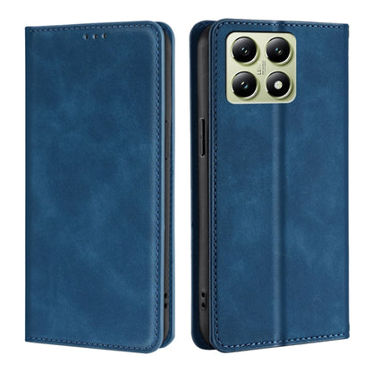 Skin Feel Magnetic Leather Phone Case, For Xiaomi 17 Ultra, For Xiaomi Civi 5 Pro 5G, For Xiaomi 15 Ultra, For Xiaomi 14T Pro 5G, For Xiaomi 14T 5G