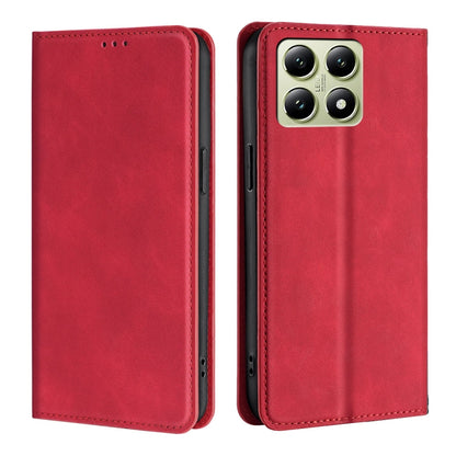 Skin Feel Magnetic Leather Phone Case, For Xiaomi 17 Ultra, For Xiaomi Civi 5 Pro 5G, For Xiaomi 15 Ultra, For Xiaomi 14T Pro 5G, For Xiaomi 14T 5G