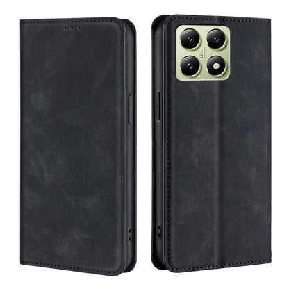 Skin Feel Magnetic Leather Phone Case, For Xiaomi 17 Ultra, For Xiaomi Civi 5 Pro 5G, For Xiaomi 15 Ultra, For Xiaomi 14T Pro 5G, For Xiaomi 14T 5G