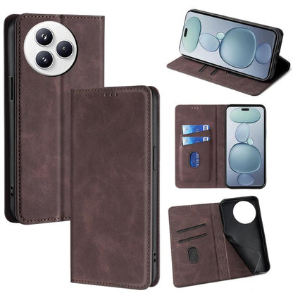 Skin Feel Magnetic Leather Phone Case, For Xiaomi 17 Ultra, For Xiaomi Civi 5 Pro 5G, For Xiaomi 15 Ultra, For Xiaomi 14T Pro 5G, For Xiaomi 14T 5G