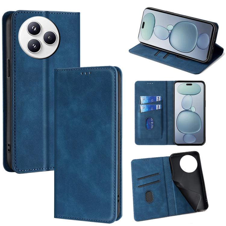Skin Feel Magnetic Leather Phone Case, For Xiaomi 17 Ultra, For Xiaomi Civi 5 Pro 5G, For Xiaomi 15 Ultra, For Xiaomi 14T Pro 5G, For Xiaomi 14T 5G