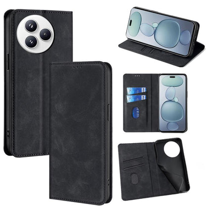 Skin Feel Magnetic Leather Phone Case, For Xiaomi 17 Ultra, For Xiaomi Civi 5 Pro 5G, For Xiaomi 15 Ultra, For Xiaomi 14T Pro 5G, For Xiaomi 14T 5G