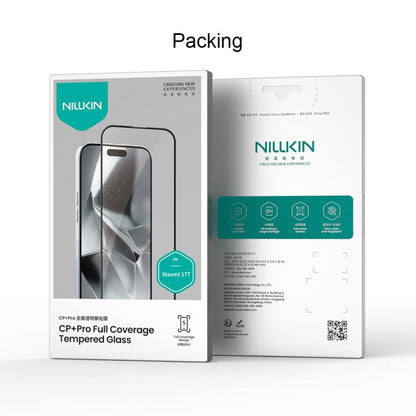 NILLKIN CP+Pro 9H Explosion-proof Tempered Glass Film, For Xiaomi 17T 5G, For Xiaomi 15T / 15T Pro, For Xiaomi Poco X7 Pro, For Xiaomi 15