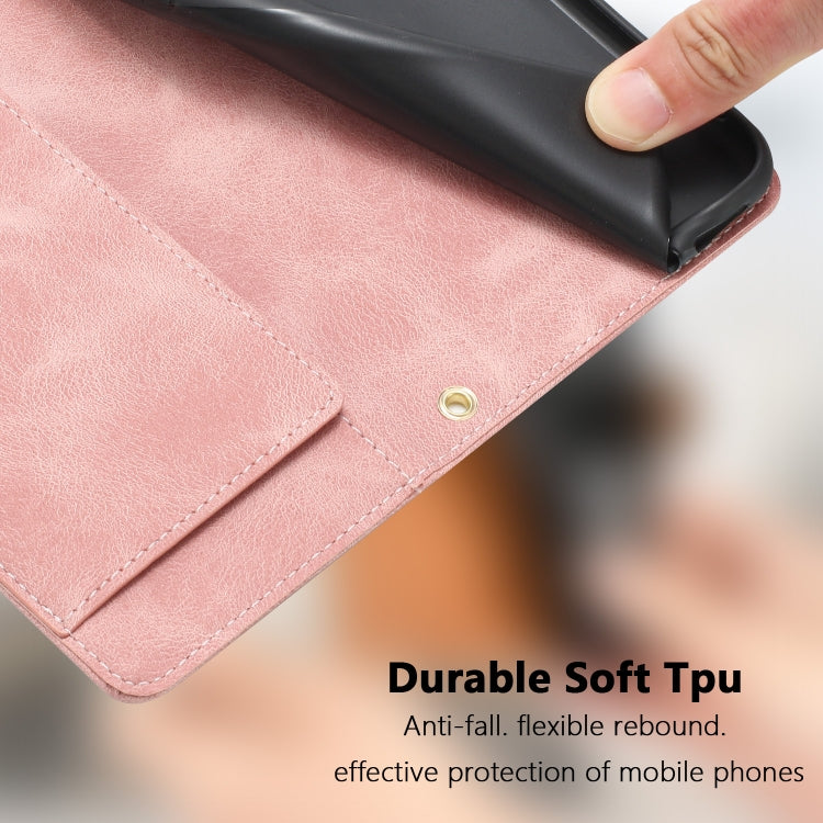 Tulips Embossed Leather Phone Case with Lanyard, For Redmi Note 13 Pro+ 5G, For Redmi Note 13 Pro 5G