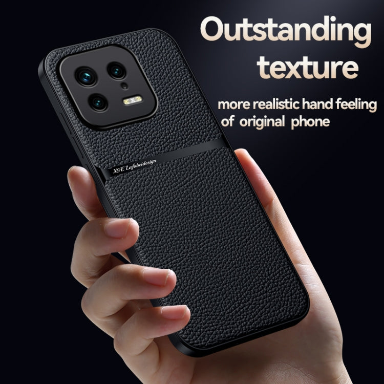 Litchi Leather Magnetic Full Coverage Shockproof Phone Case, For Xiaomi 13, For Xiaomi 12 Pro / 12S Pro, For Xiaomi 12 / 12S / 12X, For Xiaomi 11T / 11T Pro, For Xiaomi Mi 11 Lite 4G / 5G, For Xiaomi Mi 11 Pro, For Xiaomi Mi 11