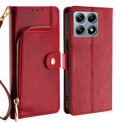 Zipper Bag Leather Phone Case, For Xiaomi 17 Ultra, For Xiaomi 17 Pro Max, For Xiaomi 17 Pro, For Xiaomi 17, For Xiaomi Civi 5 Pro 5G, For Xiaomi 15 Ultra, For Xiaomi 14T Pro 5G, For Xiaomi 14T 5G