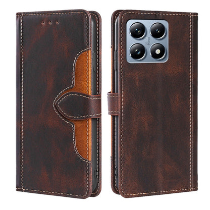 Skin Feel Magnetic Buckle Leather Phone Case, For Xiaomi 17 Ultra, For Xiaomi 17 Pro, For Xiaomi 17, For Xiaomi Civi 5 Pro 5G, For Xiaomi 15 Ultra, For Xiaomi 14T Pro 5G, For Xiaomi 14T 5G