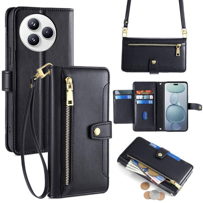 Sheep Texture Cross-body Zipper Wallet Leather Phone Case, For Xiaomi 17 Ultra, For Xiaomi 17 Pro Max, For Xiaomi 17 Pro, For Xiaomi 17, For Xiaomi Civi 5 Pro 5G, For Xiaomi 15 Ultra, For Xiaomi 14T Pro 5G, For Xiaomi 14T 5G