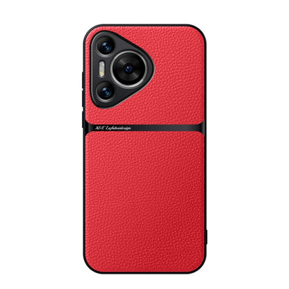 Litchi Leather Magnetic Full Coverage Shockproof Phone Case, For Huawei nova 13 Pro, For Huawei nova 12 / nova 13, For Huawei Maimang 30, For Huawei Pura 70 Pro / Pura 70 Pro+, For Huawei Pura 70 Ultra, For Huawei nova 11 SE / nova 12 SE               ...