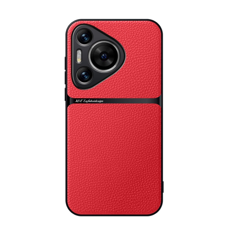 Litchi Leather Magnetic Full Coverage Shockproof Phone Case, For Huawei nova 13 Pro, For Huawei nova 12 / nova 13, For Huawei Maimang 30, For Huawei Pura 70 Pro / Pura 70 Pro+, For Huawei Pura 70 Ultra, For Huawei nova 11 SE / nova 12 SE               ...