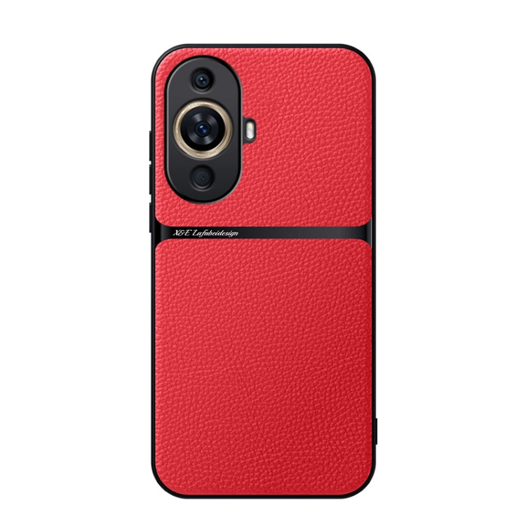 Litchi Leather Magnetic Full Coverage Shockproof Phone Case, For Huawei nova 13 Pro, For Huawei nova 12 / nova 13, For Huawei Maimang 30, For Huawei Pura 70 Pro / Pura 70 Pro+, For Huawei Pura 70 Ultra, For Huawei nova 11 SE / nova 12 SE               ...