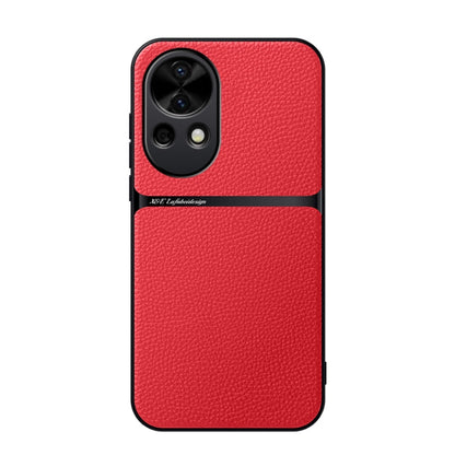 Litchi Leather Magnetic Full Coverage Shockproof Phone Case, For Huawei nova 13 Pro, For Huawei nova 12 / nova 13, For Huawei Maimang 30, For Huawei Pura 70 Pro / Pura 70 Pro+, For Huawei Pura 70 Ultra, For Huawei nova 11 SE / nova 12 SE               ...